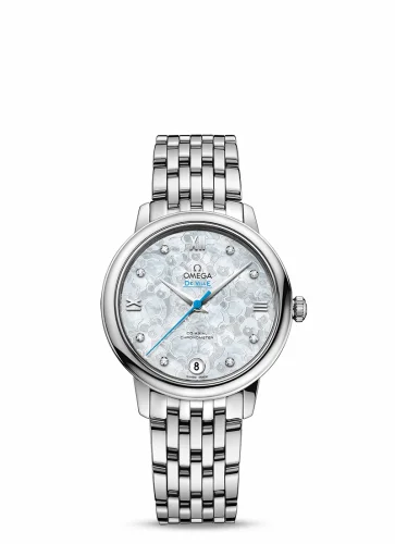 Omega De Ville Prestige Co-Axial 32.7 Stainless Steel / White MOP / Stainless Steel / Orbis 424.10.33.20.55.004 (42410332055004)